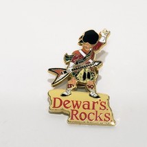 Dewar&#39;s Rocks Scotsman Scotch Lapel Pin Metal Whiskey Highlander Liquor ... - $14.85