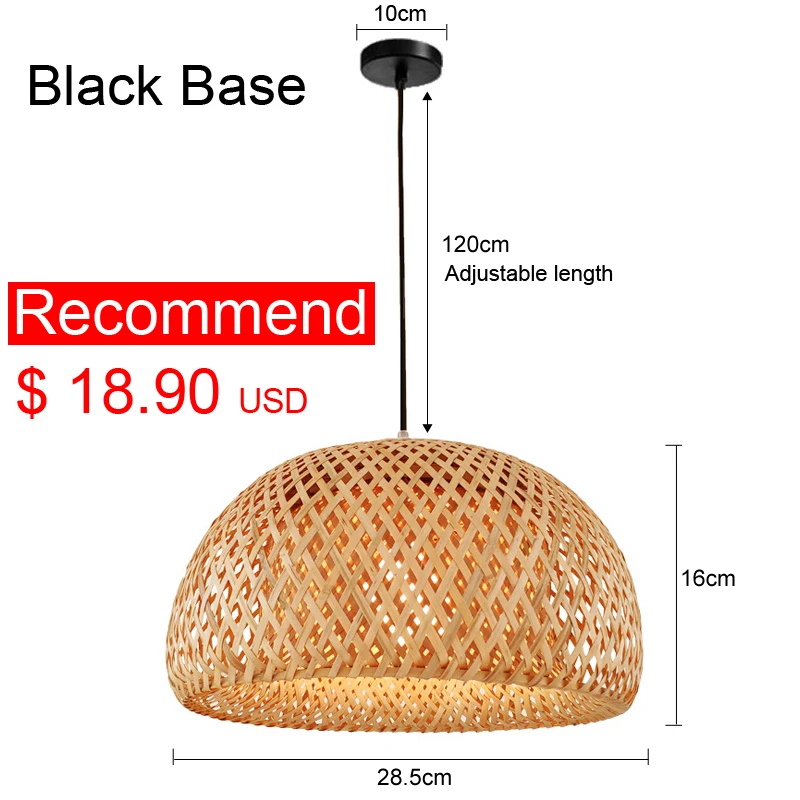 Southeast Asia Semi Pendant Lamp Hand  Chandeliers Dia 28.5cm Wire length 1.2M   - £205.36 GBP