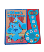 Blue&#39;s Clues Blues Song Game Play A Song Book Musical Lights Up 2001 works - £38.91 GBP