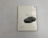 2009 Ford Taurus Owners Manual Handbook OEM B03B48024 - $35.99