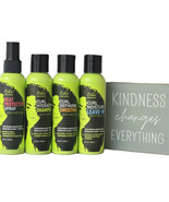 NEW (4) PC Esha Girl Natural Travel 4 oz Set 3C &amp; 4C Hair &amp; All Hair typ... - €55,61 EUR