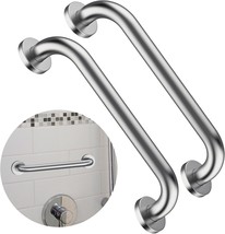 The Product Is A 12-Inch Satin-Brushed Nickel Shower Grab Bar Made Of Stainless - $35.93