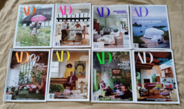 8 Past Issues Of Architectural Digest &#39;AD&#39; Magazines- 09/2022 - 04/2023 - £27.13 GBP