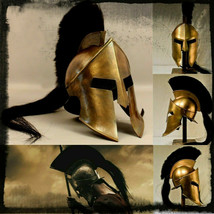 300 Movie Spartan King Leonidas Medieval Helmet Greek Roman Christmas Day Gift - £64.32 GBP