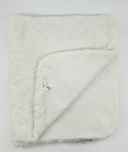 Blankets &amp; And Beyond Baby Blanket White Swirl Minky Plush Security Soft... - £14.93 GBP