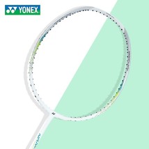 Yonex Nanoflare 555 Badminton Racket Racquet 4UG5 675mm White with head ... - $148.71