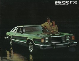 1978 Ford LTD II sales brochure catalog US 78 Brougham S - £4.79 GBP
