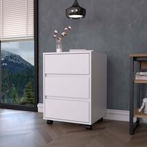 Vienna 3-Drawer Filing Cabinet with Roller Blade Glides - $174.99