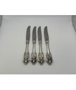 Set of 4 Wallace Sterling Silver GRANDE BAROQUE Place Knives - £95.02 GBP