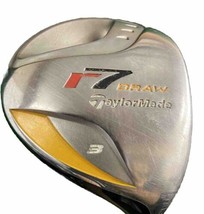 TaylorMade R7 Draw 3 Wood 15* DG Lite Stiff Steel 42&quot; Nice Grip + Cover ... - £33.07 GBP