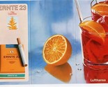 Lufthansa Airline Duty Free Liquor Perfume Cigarettes Brochure 1960&#39;s - $17.82