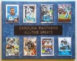 Frames, Plaques and More Carolina Panthers All-Time Greats 8-Card 12x15 Blue-Mar - £27.31 GBP
