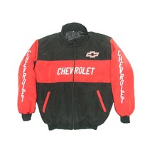 Chevrolet Chevy Red and Black Jacket | NASCAR jacket | racer | Gift jacket | emb - $179.97