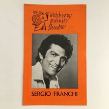 1963 Westchester Premier Theatre Presents The Sergio Franchi Show - $360.74 MXN