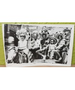Tijuana Mexico Mule Train American Tourist Family in Sombreros 3 Generat... - $11.87