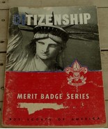 Vintage Boy Scout Booklet, Citizenship, Merit Badge Series 1953 - $126.95 MXN