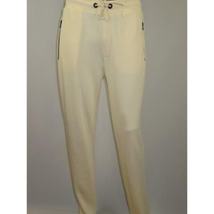 Men's Monte Carlo Turkey Jogging Suit 2pc Jump Set Stretchable 95061 Ivory Wine image 9