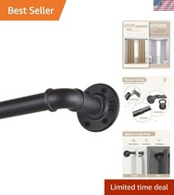 Robust Ceiling Mounted Industrial Curtain Rods, 40lb Capacity, 1 Inch Di... - $46.50