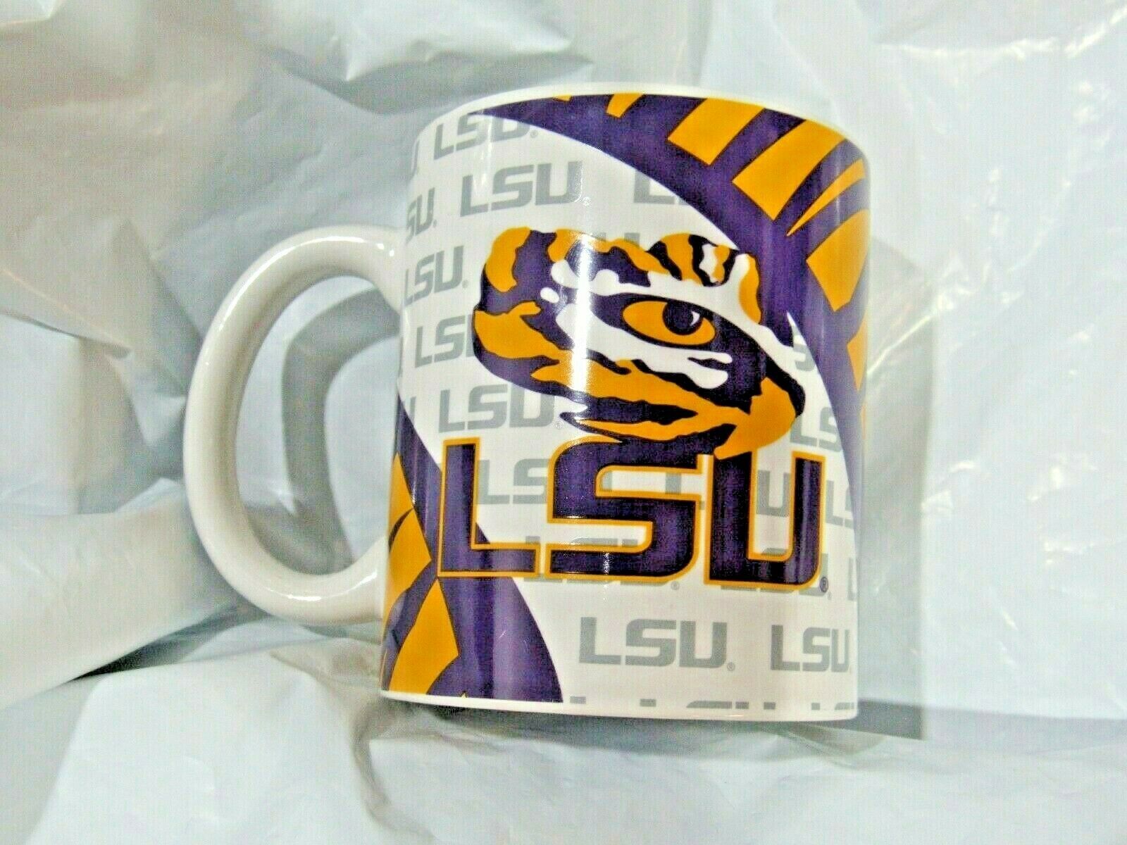 NCAA LSU Tigers 11 oz C Handle Ceramic Coffee Mug  by Jenkins Enterprises - $19.99