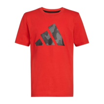 adidas Boys Crew Neck Short Sleeve Graphic T-Shirt Size 8 Husky Better S... - £16.10 GBP