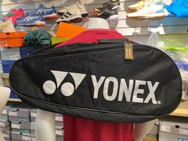 Yonex Badminton Bag Unisex Tennis Bag Sports Racquet Bag Black NWT YS215... - £52.42 GBP