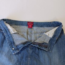 Merona RN#17730 Women's Blue Cotton Blend Stretch Denim Skirt Size 12 Waist 32" image 12