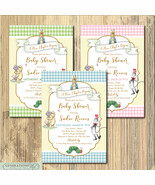 Storybook Baby Sower Invitation/printable/Digital File/DIY/Book Themed S... - $14.95