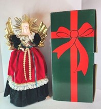 VTG Brinns Porcelain Angel tree top Doll 1993 Authentic Collectible Edition - £26.93 GBP