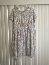 Blair Women&#39;s 2XL Pastel Short Sleeve Maxi Dress New - £26.16 GBP