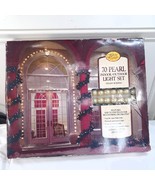 Holiday Highlights 70 Pearl Light Set Christmas string Lights white 1992... - $40.00