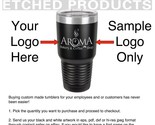 ENGRAVED Custom Personalized Name/Logo 30oz Stainless Steel Tumbler Blac... - $23.97