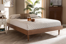 Sedona Ash Wanut Finished Full Size Wood Bed - $5,219.57 MXN