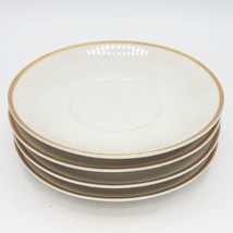 Royal Limited Golden Ivory 4&quot; Saucers Set of 4 - £19.34 GBP