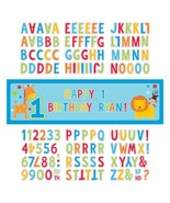 One Wild Boy Fun to be One 1st Birthday Party Personalized Giant Banner Kit - $187.53 MXN