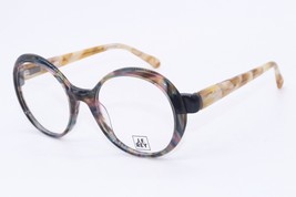 New J.F. Rey Jf 1547 2000 Brown Marble Round Authentic Frames Eyeglasses 50-19 - £295.52 GBP