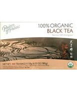 Prince of Peace 100% Organic Black Tea 6.35 Oz / 180g - 100 Tea Bags (Pa... - €25,47 EUR