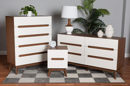Abbey Two-Tone White and Walnut Brown 3-Piece Storage Set - $657.90