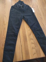 Indigo Blue Size XS Black Maternity Pants - $49.45