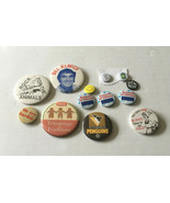  Vintage and retro button pin pinback badges lot Giant Eagle school choi... - $380.62 MXN