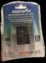 DigiPower Rechargeable Li-ion Battery BP-NKL12 Replacement Nikon EN-EL12... - €7,74 EUR