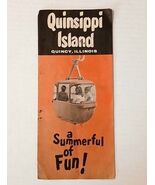 Vintage Quinsippi Island Brochure Quincy Illinois - $19.00