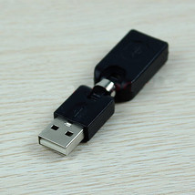 USB 2.0 A Male to A Female 360 Degree Rotation Angle Extension Adapter Convertor - £11.98 GBP