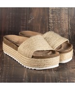 Dirty Laundry Palm Desert Espadrille Platform  Womens Size 10 B Casual S... - $446.45 MXN