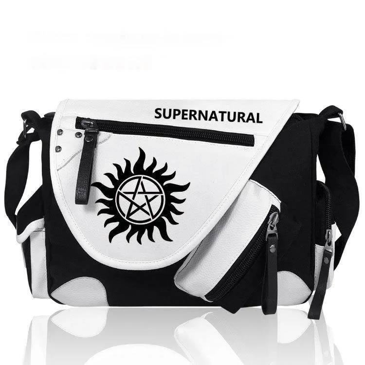 AmericanTV series supernatural power diagonal bag travel bag computer ba... - $49.20
