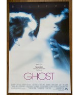 GHOST (1990) Patrick Swayze &amp; Demi Moore Rolled One-Sheet VF+ Condition ... - $239.84 CAD