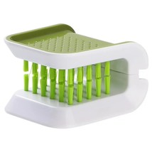 U-Shaped Cutlery Cleaning Brush Fork Knife Chopstick Brush Openable Kitc... - £8.12 GBP