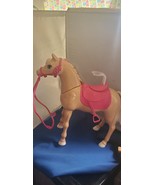 2015 Mattel Barbie &quot;Dancin&#39; Fun Horse&quot; Horse and Saddle  - €25,58 EUR