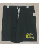 NWT MENS BATMAN DARK GRAY SLEEP / LOUNGE SWEAT SHORT W/ POCKETS  SIZE L - $34.46 CAD