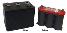 Original Style Battery Case Hides 6 volt Optima Battery Classic &amp; Vintage Cars - £71.06 GBP
