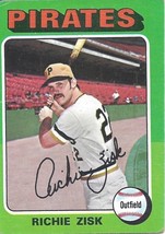 1975 Topps Mini Richie Zisk 77 Pirates VG - £0.79 GBP